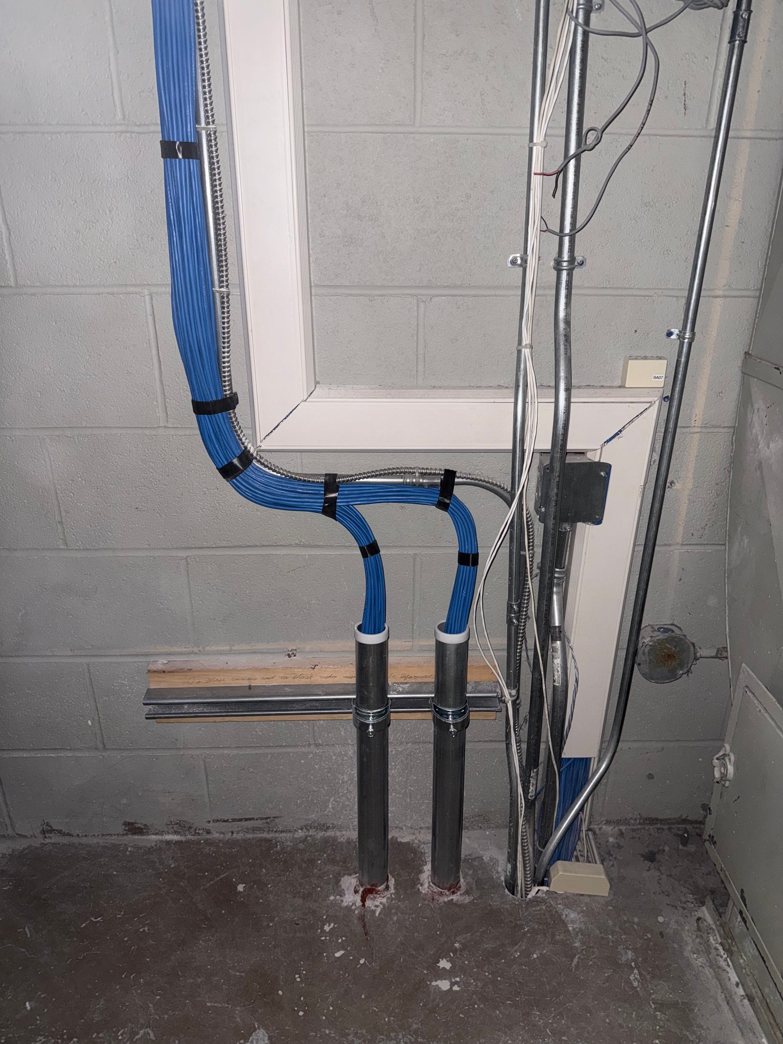 Tray & Conduit installation